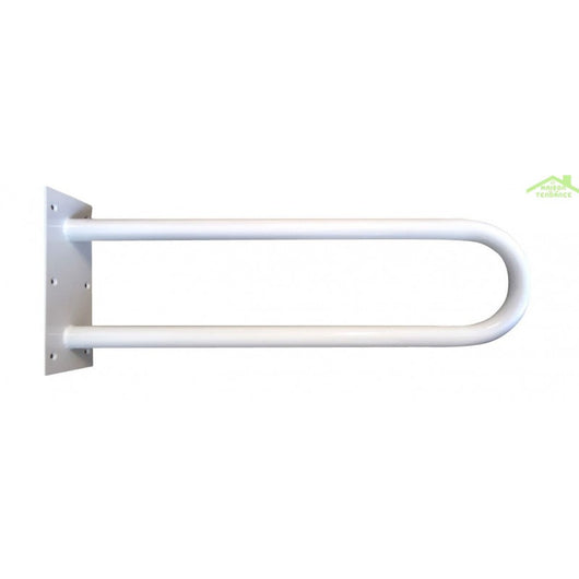 Maniglione a forma di U HELP 813 in bianco 82,9x25x10cm