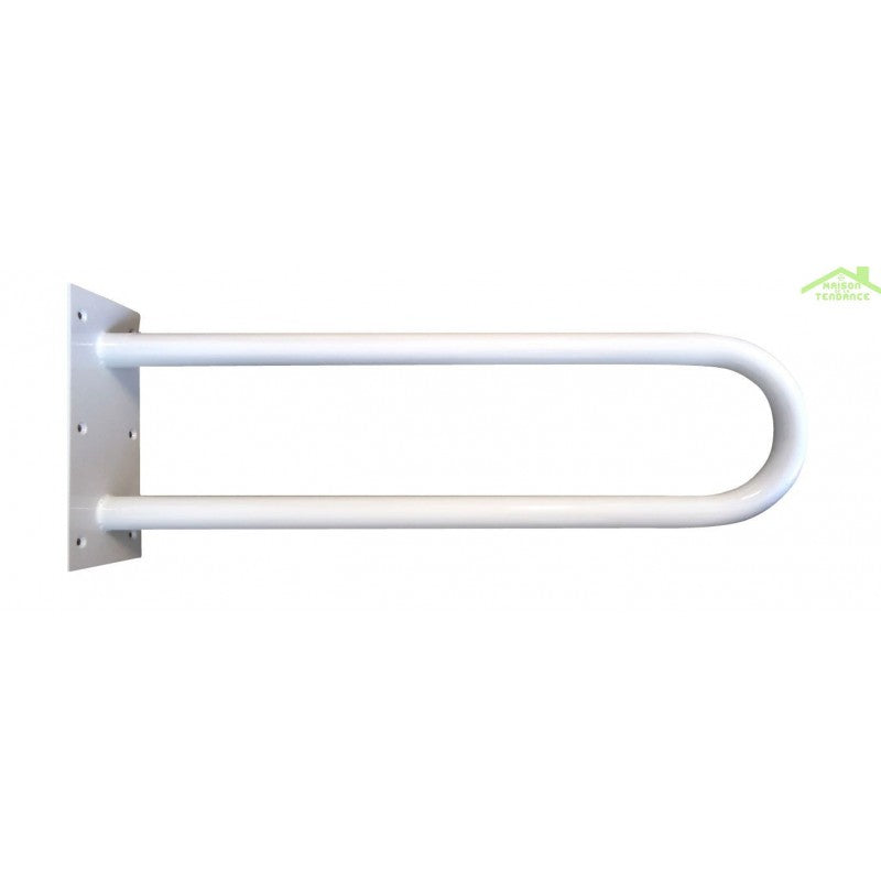 Maniglione a forma di U HELP 813 in bianco 82,9x25x10cm