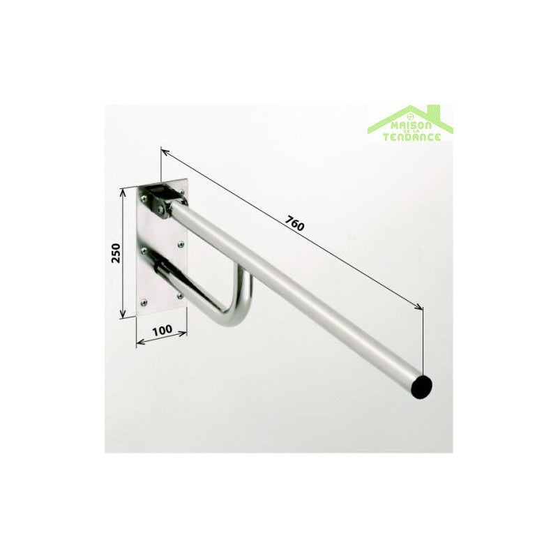 Maniglione HELP in acciaio inox 76x25x10cm