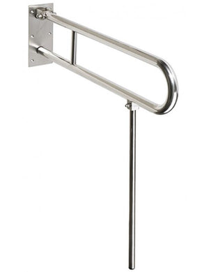 Maniglione di sollevamento a U con gamba di sostegno HELP 61,6x10 H. 80cm