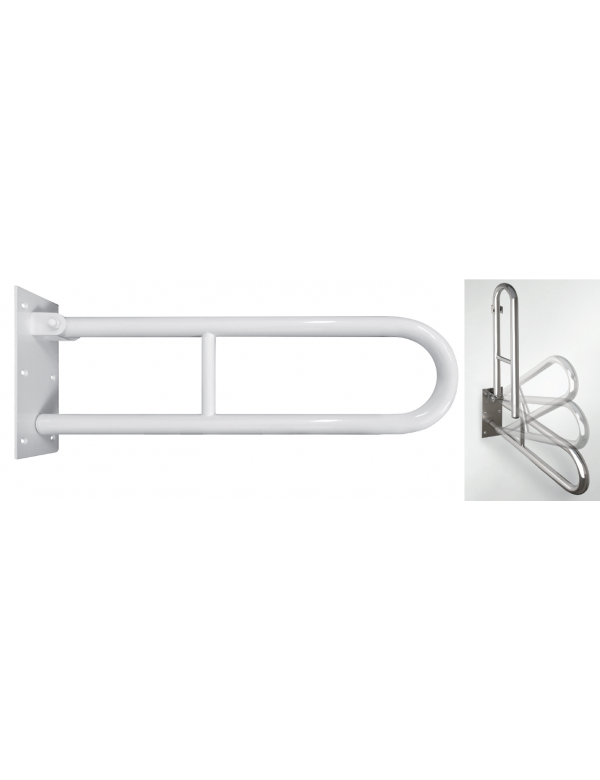 Maniglione di sollevamento a forma di U HELP 600 in comaxite bianco 60x25x10cm
