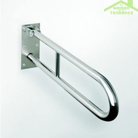 Maniglione di sollevamento a forma di U HELP 900 in acciaio satinato 90x25x10cm