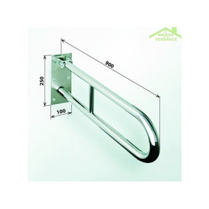 Maniglione di sollevamento a U HELP 900 in acciaio inox 90x25x10cm
