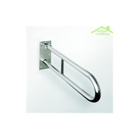 Maniglione di sollevamento a forma di U HELP 600 in acciaio satinato 60x25x10cm