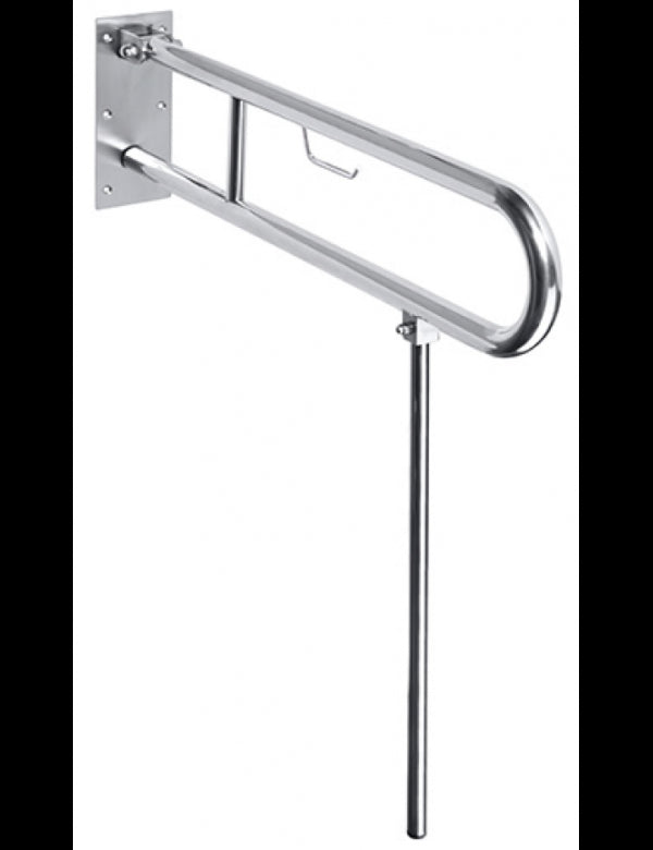 Maniglione di sollevamento a forma di U + gamba di supporto HELP con porta carta igienica