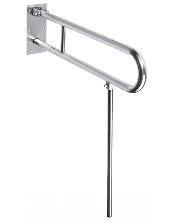 Maniglione di sollevamento U+gamba di supporto HELP 813 in acciaio inox. 81,3x80cm