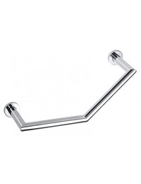 Maniglione angolato OMEGA ottone cromato 40x25x8cm