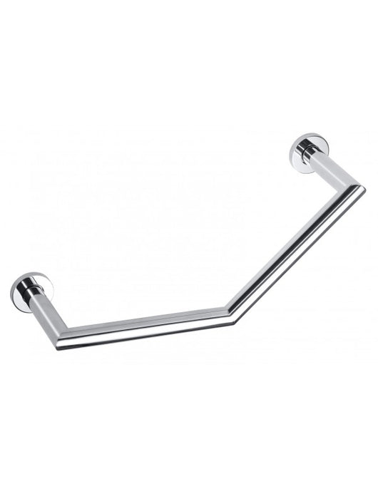 Maniglione angolato OMEGA ottone cromato 40x25x8cm