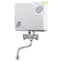 Maniglione doccia angolato OMEGA in ottone cromato 40,5x25x8cm