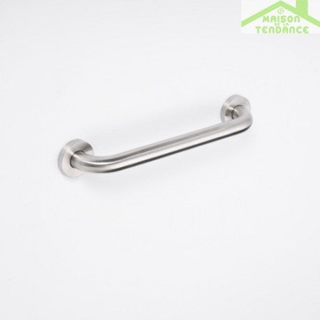 Maniglione doccia HELP 600 in acciaio spazzolato 68x8x10,6cm