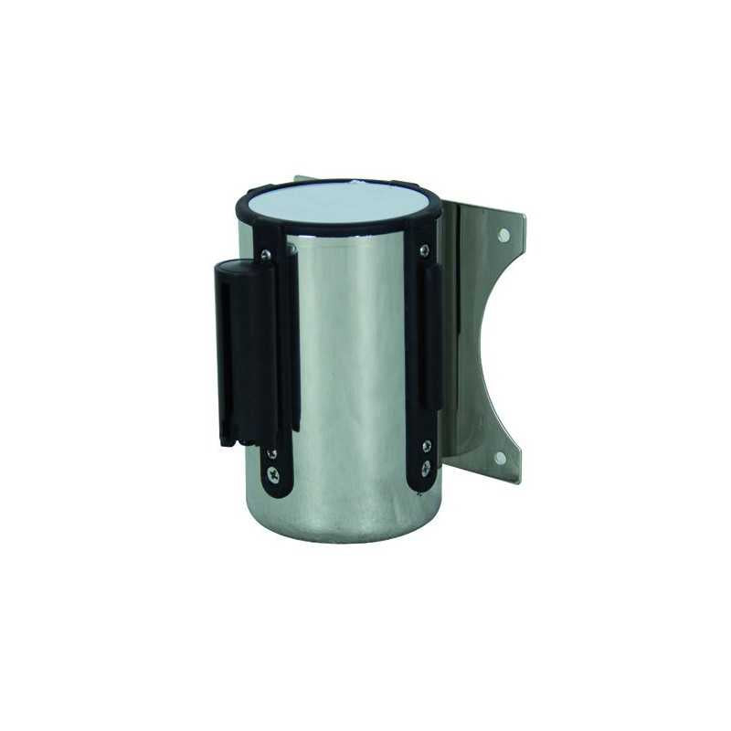Barriera a Nastro Vigor a Parete Corpo Inox Nero 5  m