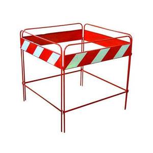 Barriere Segnaletiche Chiusin O Bianca/Rossa Fig.402 Cm.100X