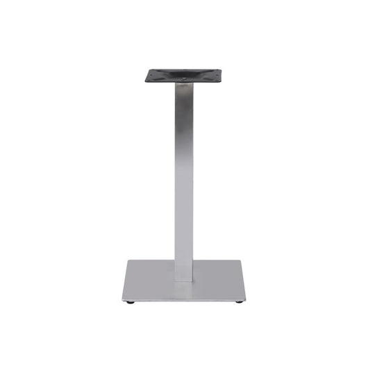 Basamento A Piastra Piatta Acciaio Satinato Moia