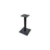 Basamento A Piastra Piatta - Acciaio Verniciato Nero Moia