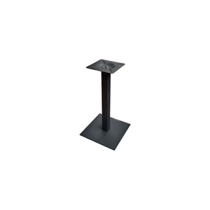 Basamento A Piastra Piatta - Acciaio Verniciato Nero Moia