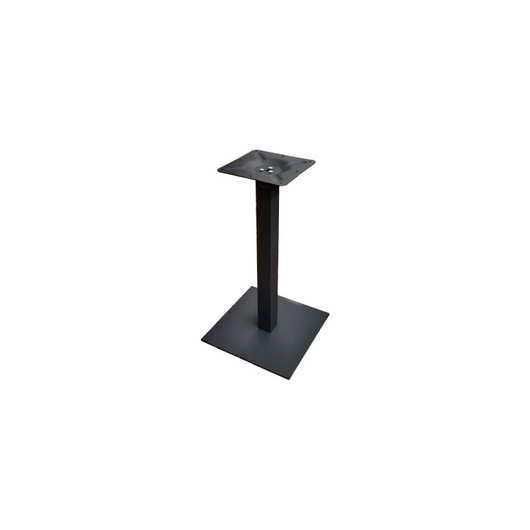 Basamento A Piastra Piatta - Acciaio Verniciato Nero Moia