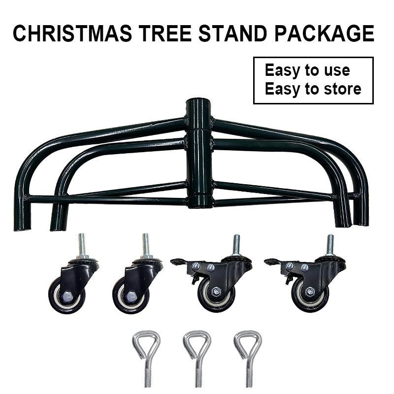 Base albero metallo con ruote cm 73