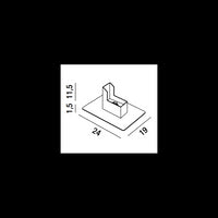 Base di appoggio e ricarica per SWAY MOOD di Perenz - Bianco Opaco