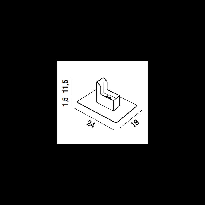 Base di appoggio e ricarica per SWAY MOOD di Perenz - Corten