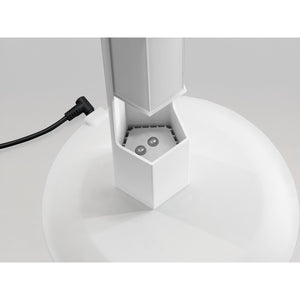 Pencil base di ricarica Zafferano - Accessorio per modulo luminoso portatile - Adatto a tutte le lampade Pencil Bianco