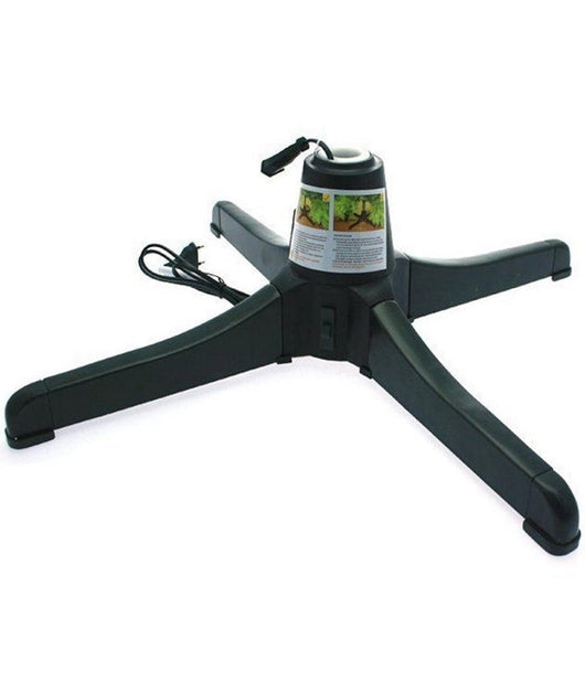 Base Girevole Per Albero Di Natale Con Attacco Per Luci Rotante 360°         