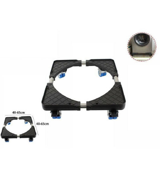 Base Mobile Supporto Per Frigo Frigorifero Lavatrice Ruote Carrello 40-65cm 70585         