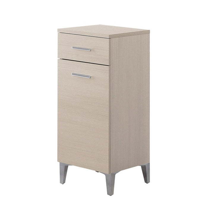 Base multiuso 35x34 cm larice con anta reversibile e cassetto Desya