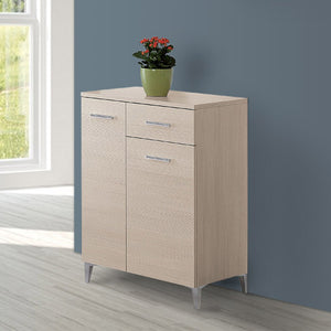 Base multiuso 60x34 cm larice con 2 ante e cassetto scorrevole Desya