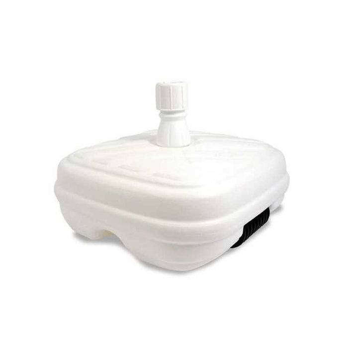 Base Ombrelloni Plastica Bianca Ruota Adriatic