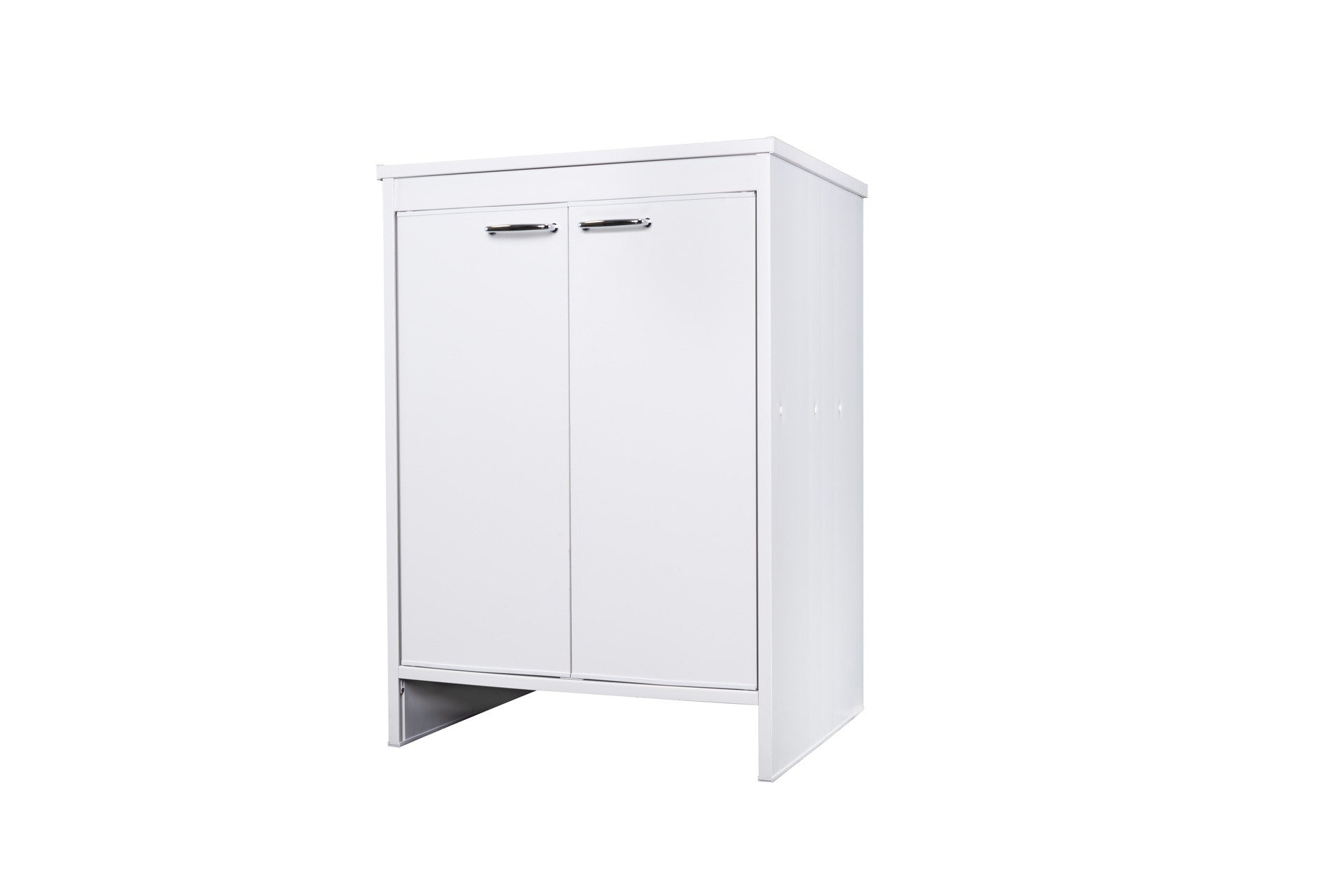 Base per Composizione Lavanderia in PVC, Kit Completo 60x50 cm, Modello Garden, Ideale per Spazi Funzionali e Facile da Montare