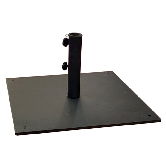 Base per ombrellone MOIA da 30 Kg in piastra d'acciaio