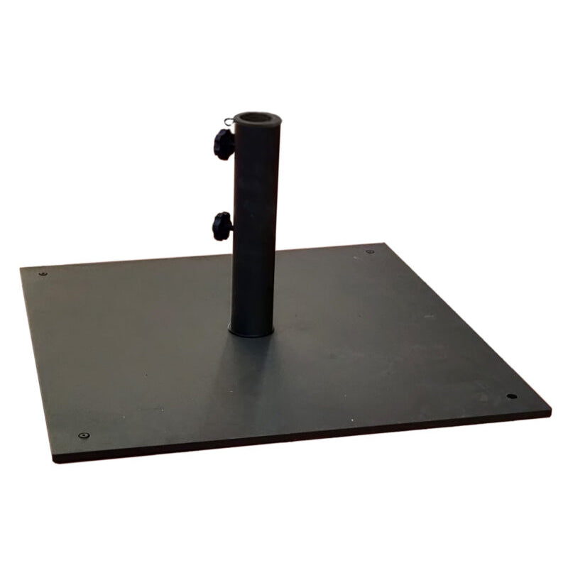 Base per ombrellone MOIA da 30 Kg in piastra d'acciaio