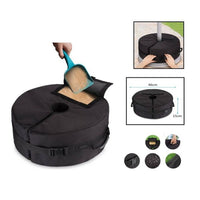 Trade Shop - Base Per Ombrellone Peso Regolabile Con Apertura Laterale Da Esterno Giardino Patio 020675 -        