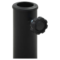 Trade Shop - Base Per Ombrellone Supporto Rotondo Per Patio Esterno Resistente ø46xh33cm Nero 016595 -        