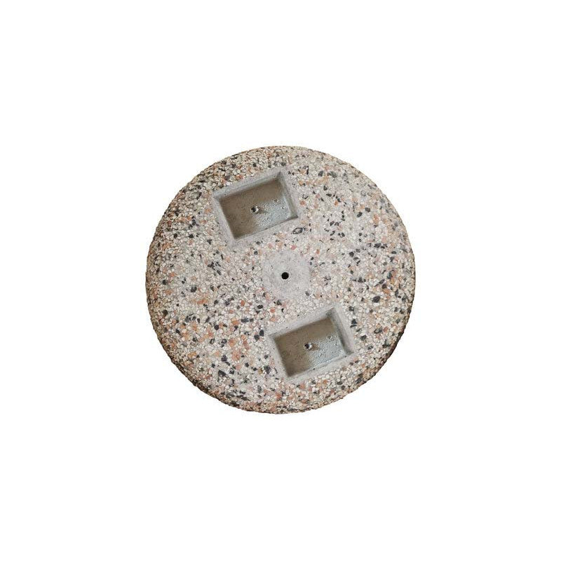 Base per Ombrelloni in Cemento e Ghiaia 35 kg
