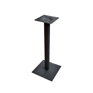 Base Per Tavoli Alta - Piede A Piastra - Antracite Moia