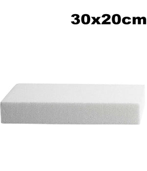 Base Stampo Polistirolo Torta Rettangolare 30x20cm Lati Altezza 5cm Cake Design         