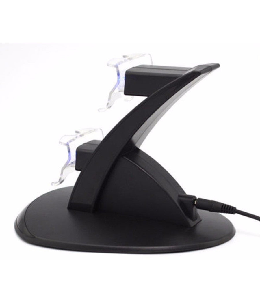 Base Stand Caricatore Doppio Per 2 Joypad X-box One Controller Joystick Con Usb         