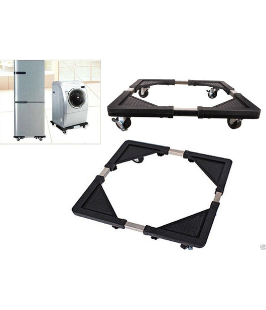 Base Supporto Per Frigo Frigorifero Lavatrice Con Ruote Piastra Elettrodomestici         