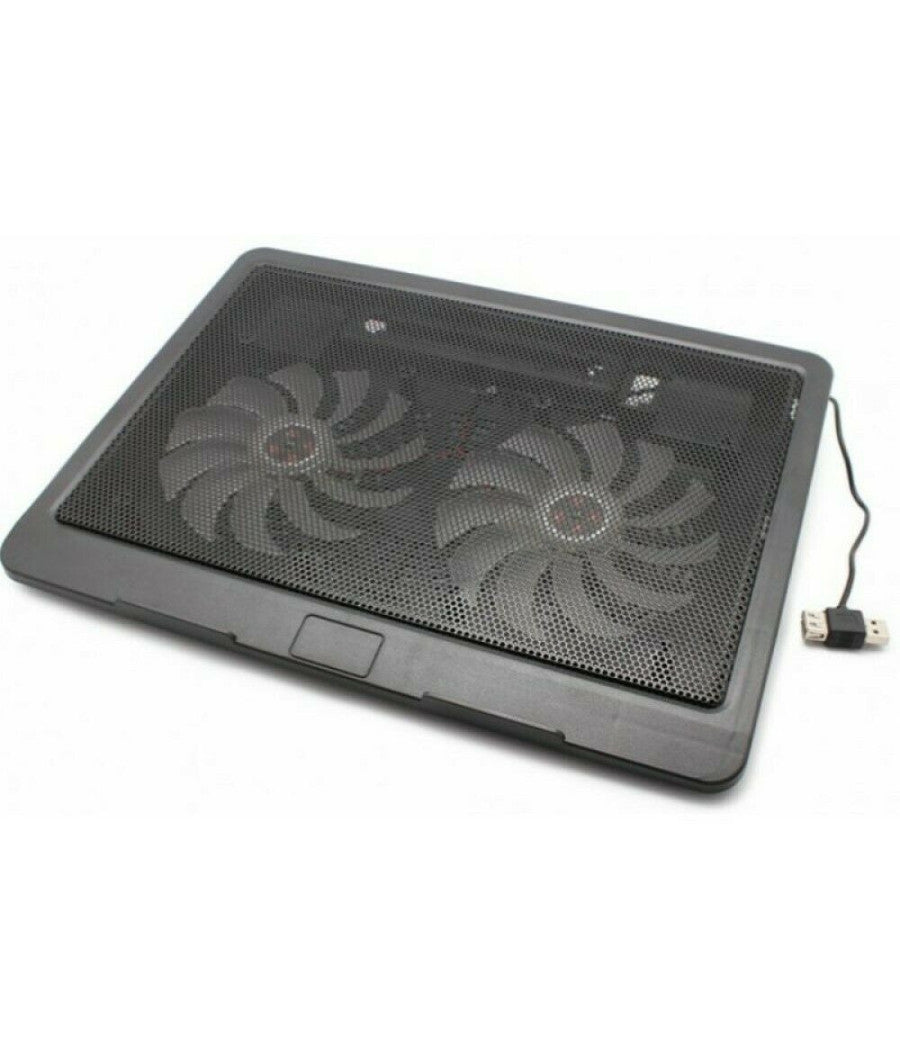 Base Supporto Per Laptop Con Raffreddamento Dissipatore Integrato A 2 Ventole         