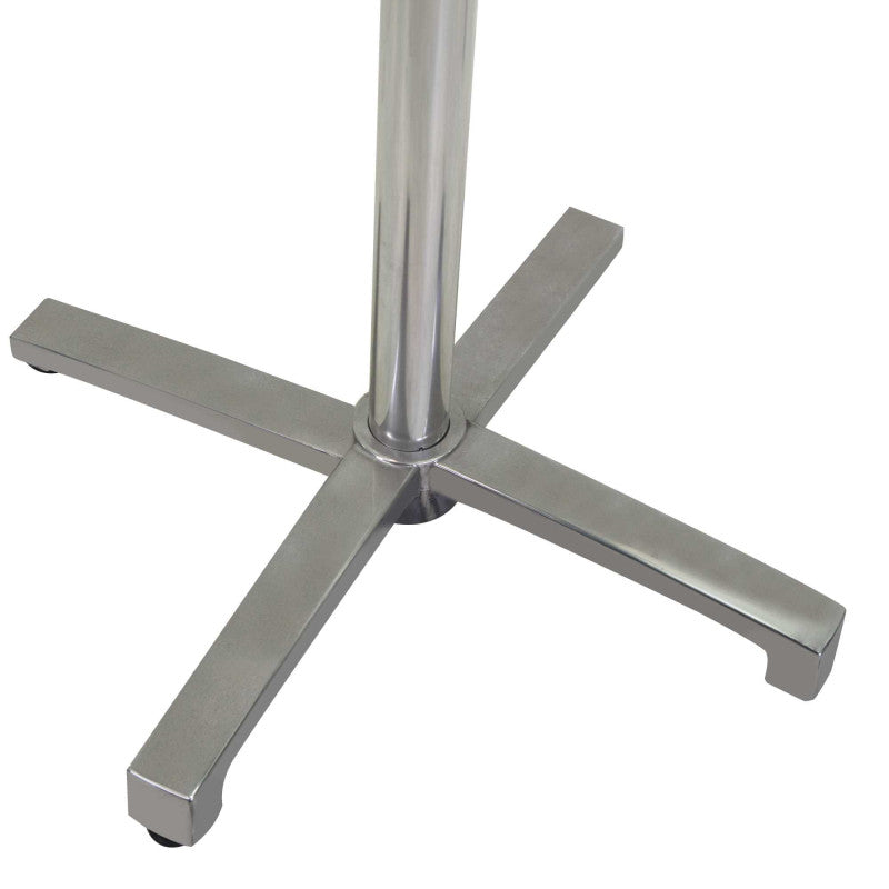 Base tavolo alluminio Lucas grigio ribaltabile cm 52x52h72