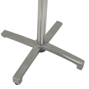 Base tavolo alluminio Lucas grigio ribaltabile cm 52x52h72