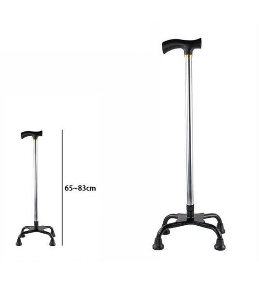 Trade Shop - Bastone Da Passeggio Deambulatore Regolabile 65-83cm Per Anziani Disabili 67554 -