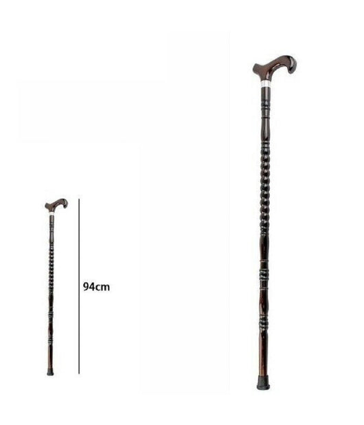 Bastone Da Passeggio Per Anziani Disabili In Legno Lunghezza 94 Cm 67552         