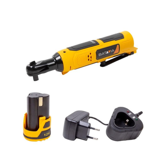 BATAVIA Chiave a cricchetto a batteria 12V FIXPACK | escl. Caricabatterie