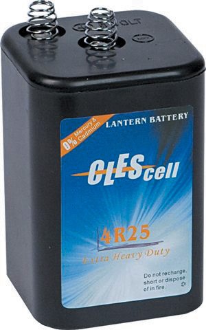 BATTERIA 6V P/LAMPEGGIANTE CANTIERE