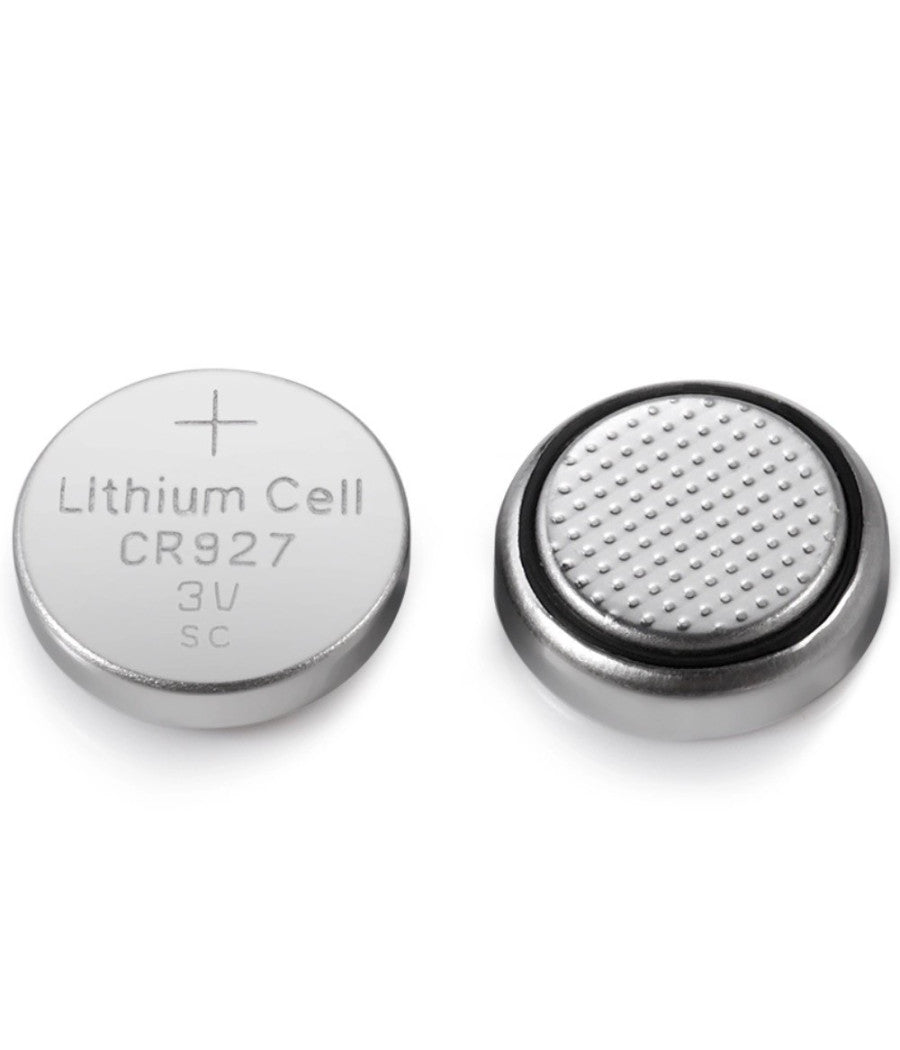 Batteria A Bottone Cr927 A Litio Pile Maxtech Cr927 30mah 3 Volt 5pz Per Orologi         