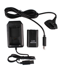Batteria Battery Pack 4800 Mah Aggiuntiva Per Joystick Controller Per Xbox 360         