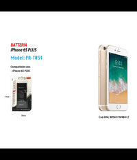 Batteria Compatibile Per Iphone 6s Plus Li-ion 3.8v 2750mah Ricambio Maxtech Pa-t054         