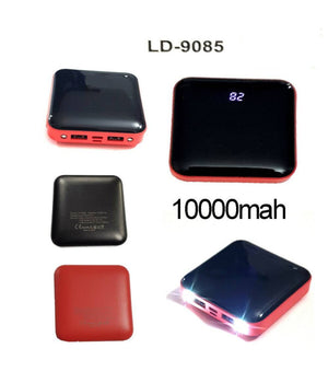 Batteria Esterna Powerbank 10000mah Caricatore Smartphone Type C 2 Usb Ld-9085         